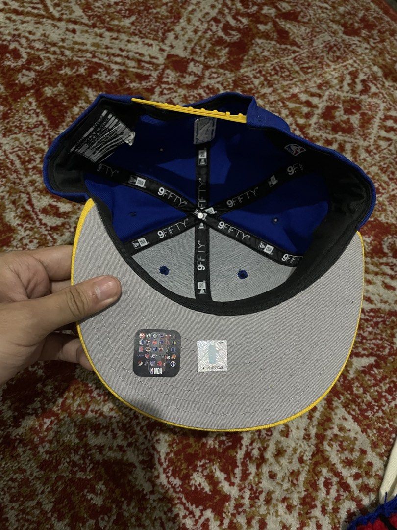New Era Golden State Warriors 9Fifty Snapback Cap (Category: Caps & Hats) located in Dumaguete. Submitted by raspberrypepsi (Listing ID 1426129766, Image 3). Description: Never used Bought for 1800 No visible flaws Negotiable + Shipping Fee.