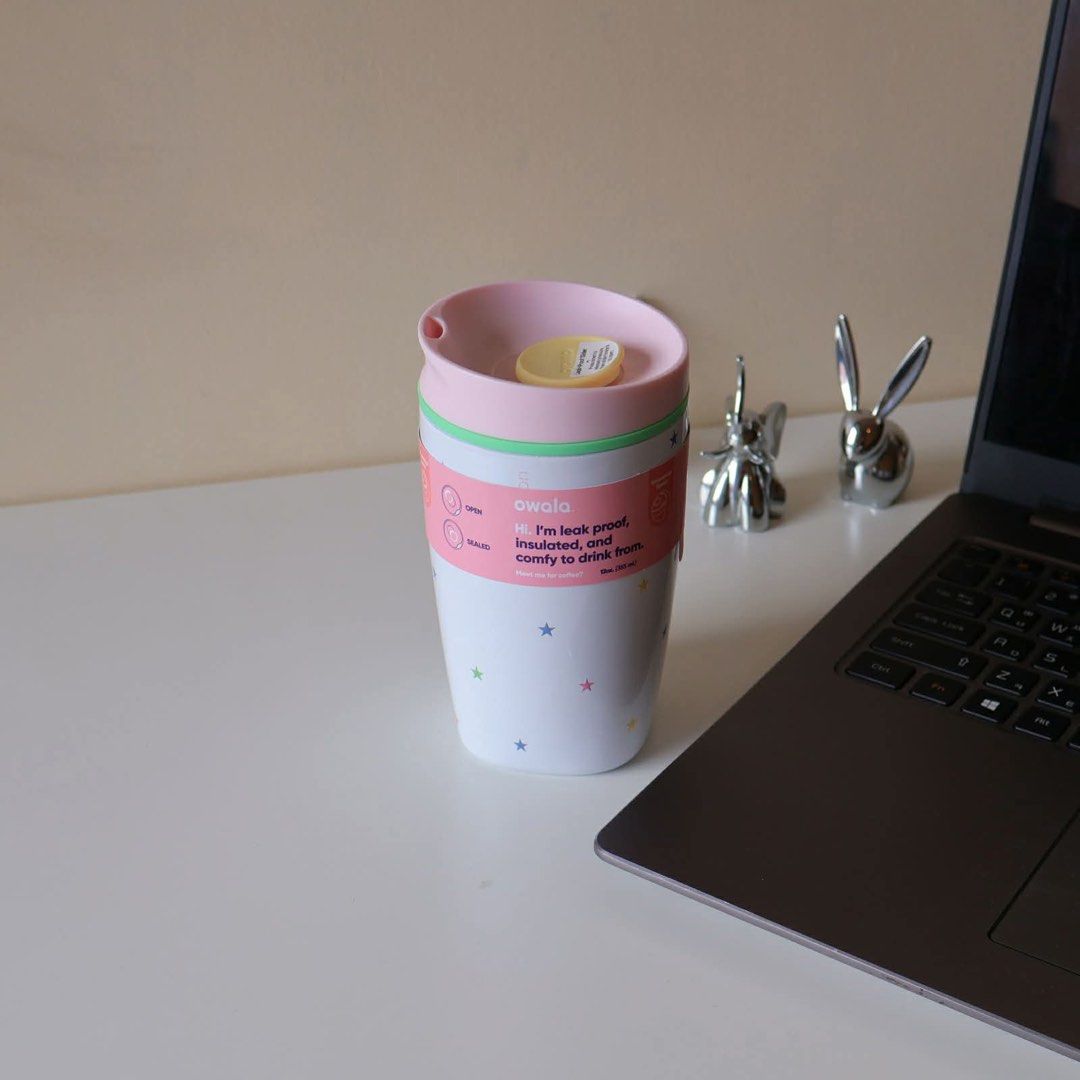 Owala Smoothsip Slide 12 oz (Category: Water Bottles & Tumblers) located in Manila. Submitted by mypshopp (Listing ID 1426041228, Image 1). Description: - Owala SmoothSip Slide 12oz tumbler. - Leak-proof design. - Insulated for temperature control. - Comfortable drinking experience. - with box Ready to ship!! 📸Actual picture posted!!.