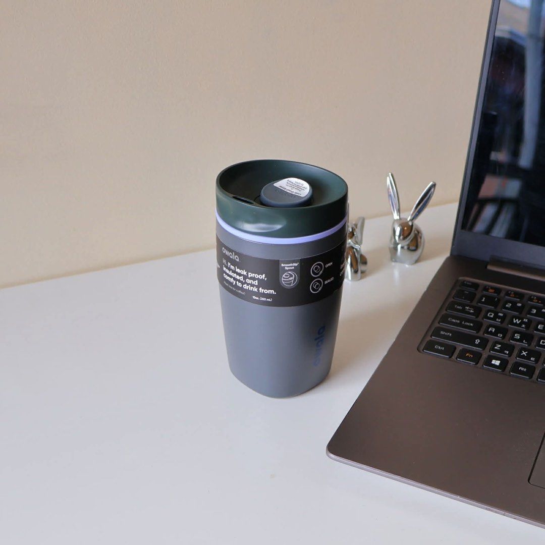 Owala Smoothsip Slide 12oz (Category: Water Bottles & Tumblers) located in Manila. Submitted by mypshopp (Listing ID 1426041452, Image 1). Description: - Owala SmoothSip Slide 12oz tumbler. - Leak-proof design. - Insulated for temperature control. - Comfortable drinking experience. - with box Ready to ship!! 📸Actual picture posted!!.