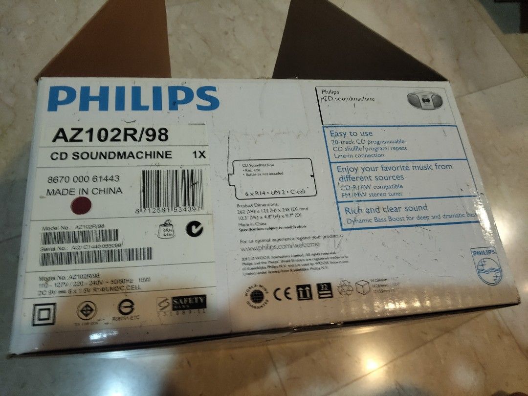 PHILIPS CD Sound Machine 201365705887939713113