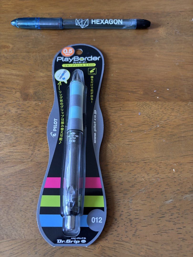 Pilot Dr. Grip Play Border 0.5mm Mechanical Pencil (Category: Stationery & School Supplies) located in Calamba. Submitted by cur8d (Listing ID 1426091137, Image 1). Description: .