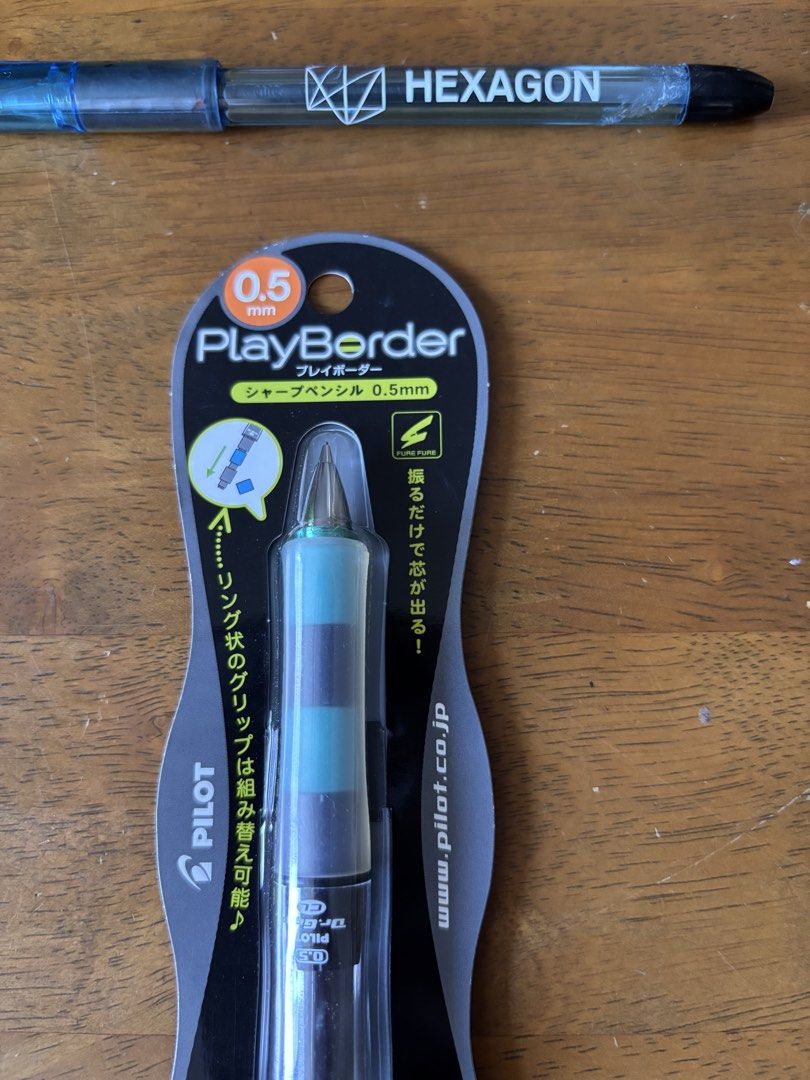 Pilot Dr. Grip Play Border 0.5mm Mechanical Pencil (Category: Stationery & School Supplies) located in Calamba. Submitted by cur8d (Listing ID 1426091137, Image 2). Description: .