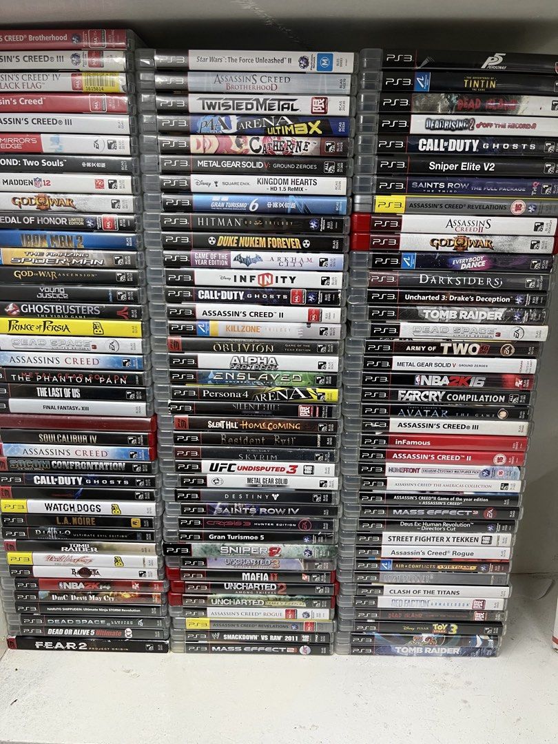 PlayStation 3 games (Category: PlayStation) located in Quezon City. Submitted by error081gh (Listing ID 1426114048, Image 1). Description: Sale PS3 GAMES NO SWAP SELLING AS PACK OR INDIVIDUAL Meet up place GH Macdo area Only.