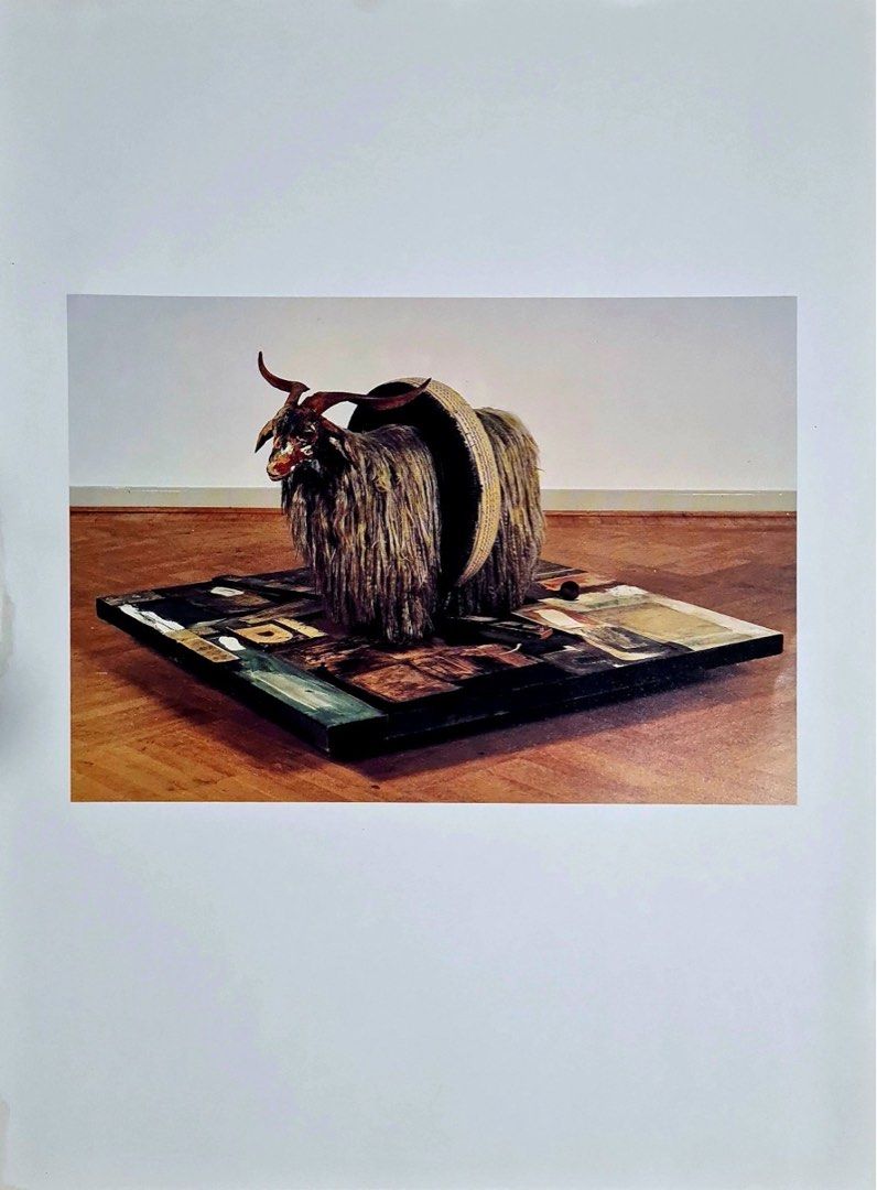 Pop Art Vintge No. 5 - "Monogram" by Robert Rauschenberg (Category: Art & Prints) located in Quezon City. Submitted by jeidiji (Listing ID 1426117715, Image 2). Description: Art Print This is a genuine vintage print, not a modern reproduction. SIZE: 5" TALL X 7.5" WIDE MATERIAL: STURDY PAPER (acid free) NOTE: The print is unframed. The frame in photo is for illustration purposes only. Perfect for mounting and framing..