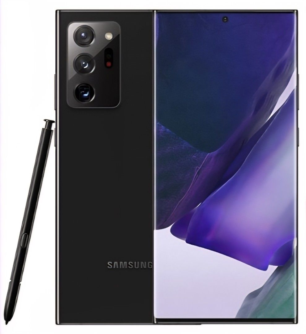 Samsung Galaxy Note 20 Ultra 5G (Category: Samsung) located in Rizal. Submitted by curious_carys (Listing ID 1426109506, Image 1). Description: *Global Version *12GB RAM+256GB ROM *Exynos 990 *6.9 inches *120Hz Long-Lasting Battery *Unit and box only since I already use the headset, adapter, and USB C for my S22 *Open line *With hybrid SIM card slot: either 2 nano SIMs OR 1 nano SIM and 1 micro SD card *Wireless charging working well *RFS: I pref