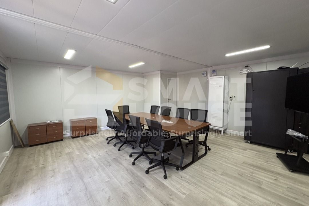 SMARTHOUSE PREFAB CONTAINER OFFICES (Category: Construction & Building Materials) located in Quezon City. Submitted by Smarthouseph (Listing ID 1426030683, Image 2). Description: Upgrade Your Workspace Today! 🚀 From startups to growing companies, Smarthouse Prefab Container Offices provide a modern and efficient workspace solution. ✔ Modern Design ✔ Fast Installation ✔ Cost-Efficient ✔ Durable Steel Structure Your future office is ready with Sma