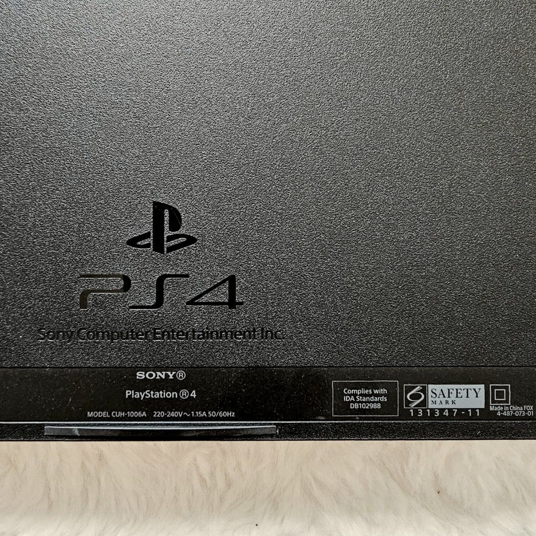 Sony PS4 1TB + 1 Controller + 1 Cooling Fan (Category: PlayStation) located in Las Pinas. Submitted by lex.lp (Listing ID 1426086447, Image 3). Description: - Sony PlayStation 4 console - 1 TB - 1 DS4 Controller controller with cable - 1 Dobe Super Cooling Fan - 1 HDMI cable - No jailbreak Color may slightly vary due to photographic lighting. Location: Las Pinas Mode of payment: GCash/BPI/BDO/GoTyme All items sold are in their best condition. If 