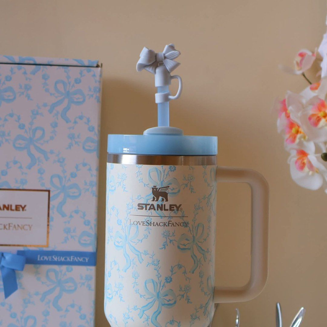 Stanley x LoveShackFancy 40oz IceFlow Tumbler (Category: Water Bottles & Tumblers) located in Manila. Submitted by mypshopp (Listing ID 1426038113, Image 3). Description: Stanley love shack fancy 40oz - with box - straw -dustbag Ready to ship!.
