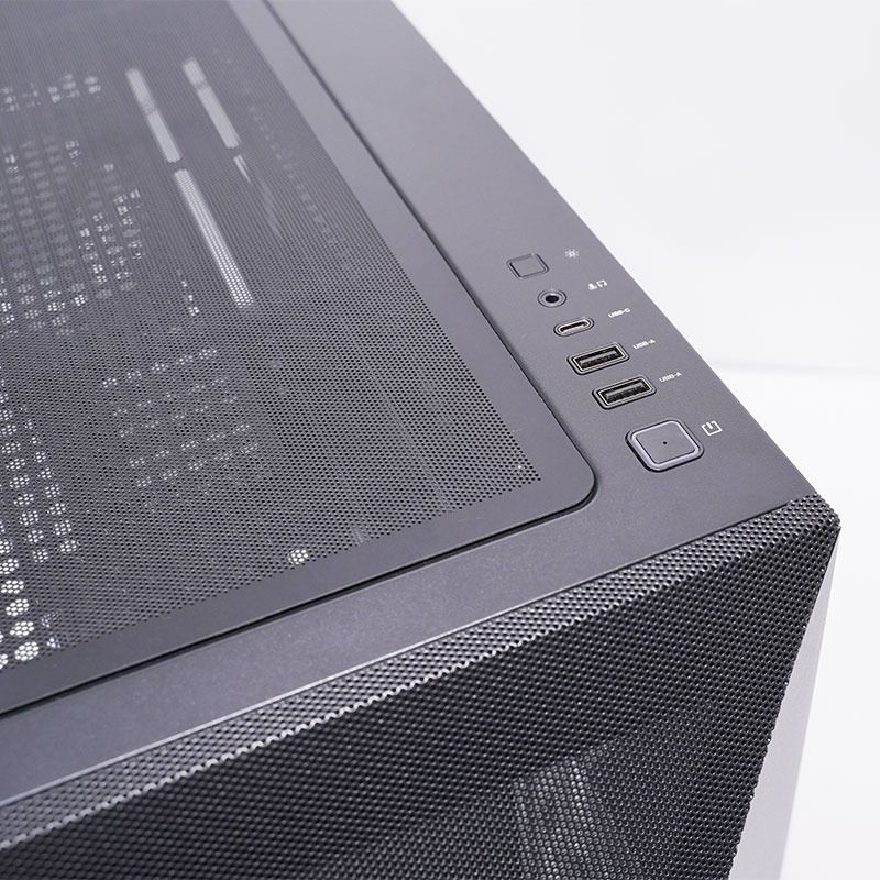 Unique InWin Mid-Tower PC Case - PRISM (Black)65716993336707112
