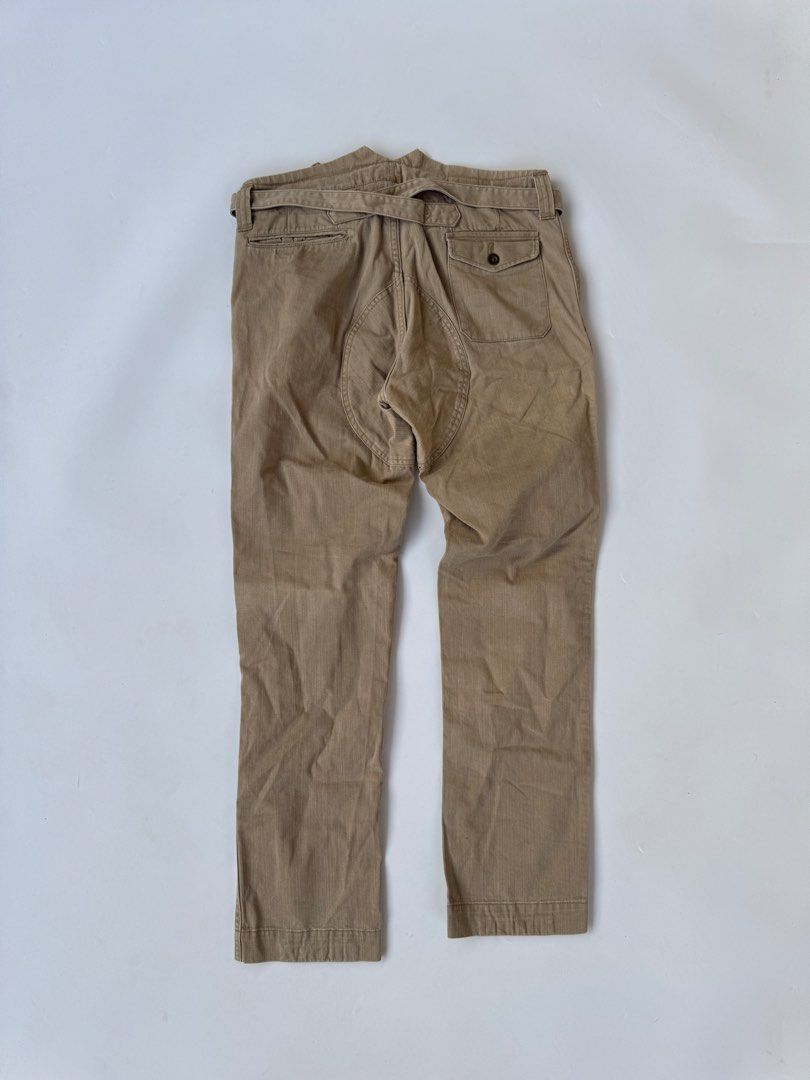 Visvim Cubism 13SS Infantry Pants (Category: Jeans) located in Iloilo. Submitted by 50houndidz (Listing ID 1426126294, Image 2). Description: Visvim Cubism 13SS Infantry Pants good condition missing 1 button size: 1 measurements: 32 waistline 39 length 7.5 leg opening dm for more questions .