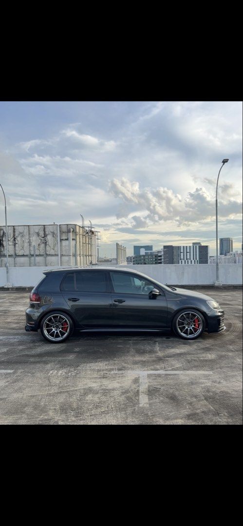 Volkswagen Golf Volkswagen Golf GTI 5DR Auto (Category: Used Cars) located in Singapore. Submitted by kewpie77 (Listing ID 1426043948, Image 3). Description: BCBR Coilover just changed. RSIII Rims just changed. Alcon BBK just changed. Custom stage 2 tune. Akrapovic Exhaust with cert. Super well maintained car. Wear and tear all done up with receipt. Very well taken care by owner. Rare to find such a well maintained GTI. Pm for more info! .