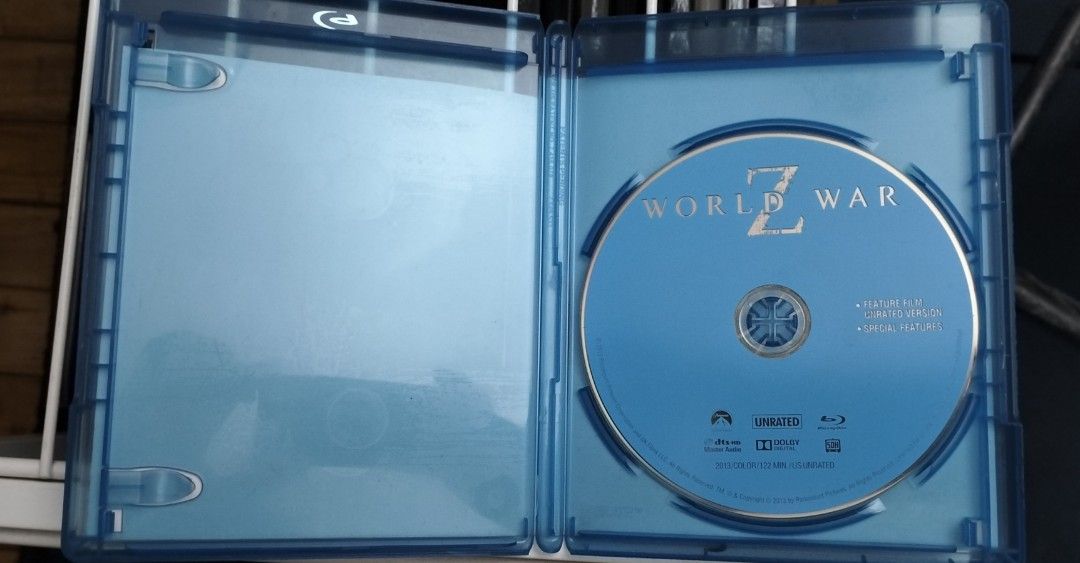 World War Z Blu-ray Disc (Category: PlayStation) located in Cainta. Submitted by vacg0630 (Listing ID 1426026416, Image 3). Description: WORLD WAR Z MINT REGION A ISSUE(MERONG CUT SA TAAS NG FRONT ARTWORK 250 MAYA/GOTYME QR CODE PAYMENT SHIPPING NOT INCLUDED NO TO COP/COD CAINTA AREA.