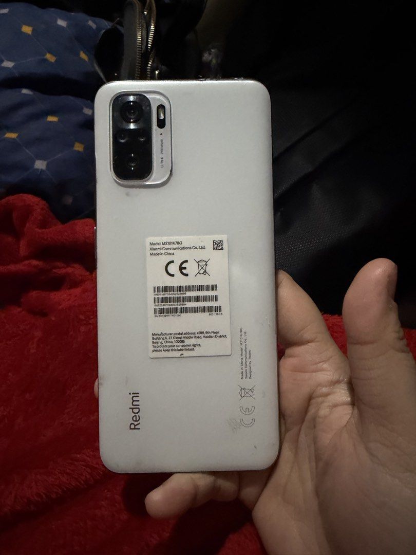 Xioami Note 10s - 8gb/128gb (Category: Xiaomi) located in Quezon City. Submitted by ibenta.ph (Listing ID 1426125278, Image 2). Description: 8gb / 128gb Yung last photo may faded na due to daily used, but over all ok pa yung performance. Unit only Napalitan na ng charging port Rfs: Stuck phone. May bawas pag pick up. QC area.