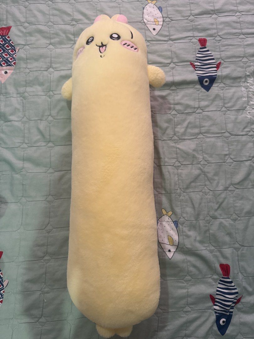 Yellow Cartoon Character Plushie (Category: Plushies & Soft Toys) located in Quezon City. Submitted by flowercharm (Listing ID 1426031512, Image 1). Description: Brand new If interested pm me.