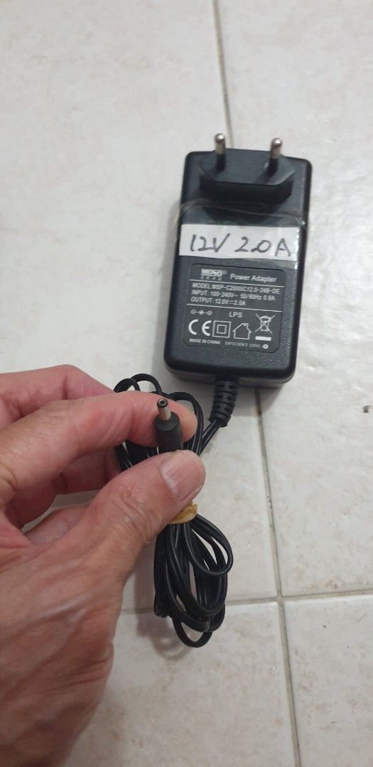 12V 2.0A Power Adapter405994176093235201