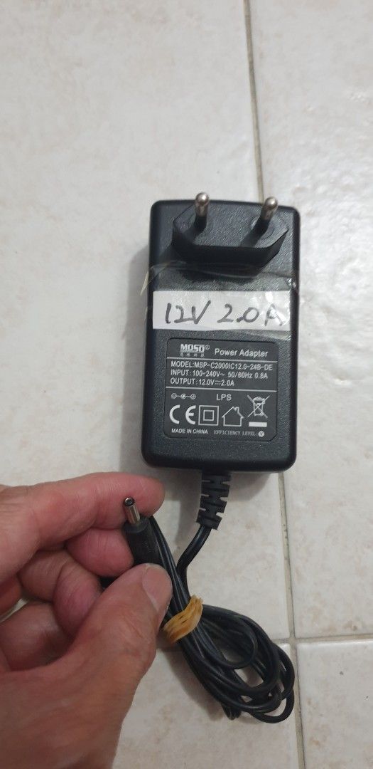 12V 2.0A Power Adapter405994176093235200