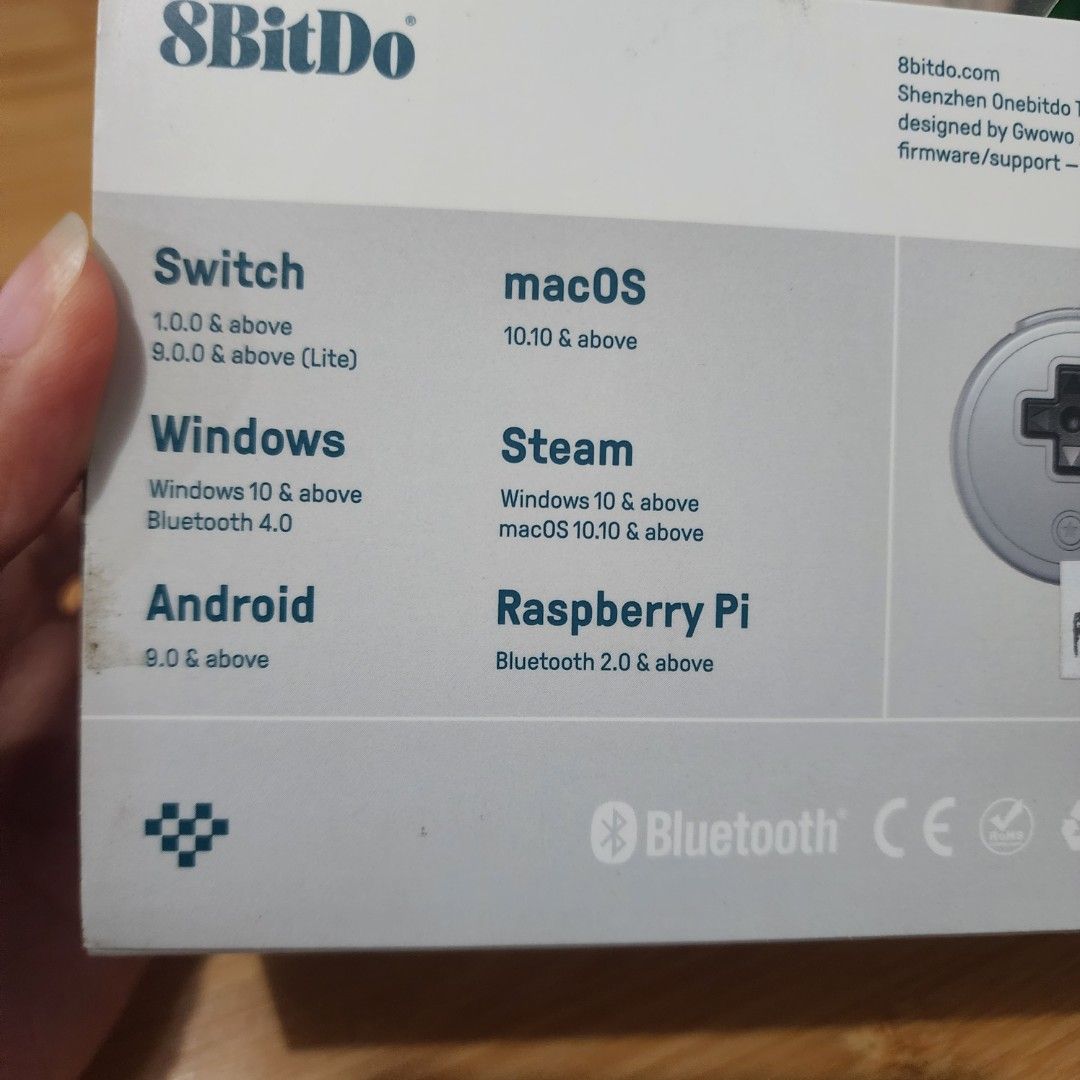 8BitDo SN30 Pro Bluetooth Gamepad (Category: Controllers) located in Manila. Submitted by aige09 (Listing ID 1426326075, Image 2). Description: 8BitDo SN30 Pro Bluetooth gamepad. Compatible with Switch, Windows, macOS, Steam, Raspberry Pi, and Android. Features Bluetooth connectivity. Includes the gamepad and its original box. Condition: Never use Mod: Direct jnt Mop: gcash/bank transfer.