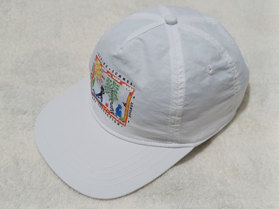 🇺🇸 Aimé Leon Dore Collage Hat (Category: Caps & Hats) located in Taytay. Submitted by fromdoolig (Listing ID 1426232649, Image 2). Description: 🇺🇸 Aimé Leon Dore Collage Hat Excellent to New Condition Issue: None Materials: Nylon Colour:Bright White Size: One Size Fits Most Price: 1580+SF Mode of Payment: Gcash/Unionbank only [Payment First] Courier Service: JNT only [No Cop/d] Lalamove: Customer shall shoulder all fees.