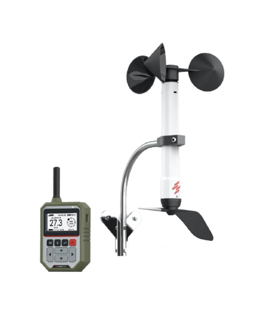 Anemometer, Wind Tracker, Wireless Anemoter, Wind Meter, Scarlet WL-21 (Category: Industrial Equipment) located in Quezon City. Submitted by johnbarbadillo (Listing ID 1426239075, Image 1). Description: Wireless Anemometer (Wind Speed/Direction), Datalogger Model: WL-21 Make: Scarlet (Taiwan) * Parameters: Wind Speed, Wind Direction, Ambient Temperature, and Barometric Pressure * Measuring range: 0.3 to 50 m/s (wind speed), 0-359° (direction), -3