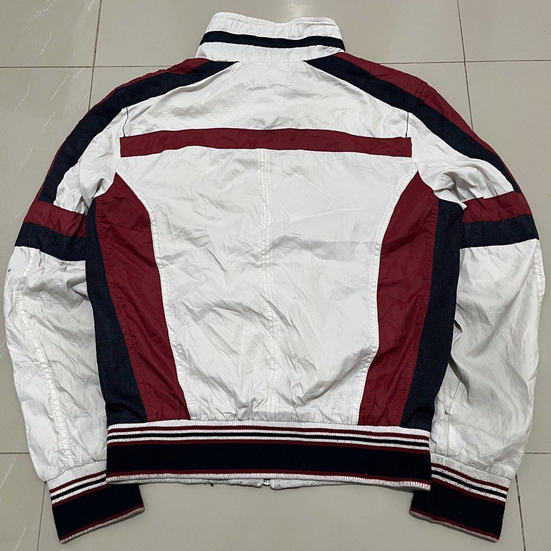 (SOLD) 2000’s DOLCE & GABBANA RACING JACKET (Category: Luxury Apparel) located in Cagayan de Oro. Submitted by middlesosa (Listing ID 1426336091, Image 2). Description: 2000’s DOLCE & GABBANA RACING JACKET SIZE LARGE - XL FITTINGS WIDTH - 23 inches LENGTH - 27 inches SLEEVE - 27 inches SHOULDER - 19 inches MADE IN ITALY CUT SIZE TAG GOOD CONDITION (sign of usage, need wash) 4k pesos.