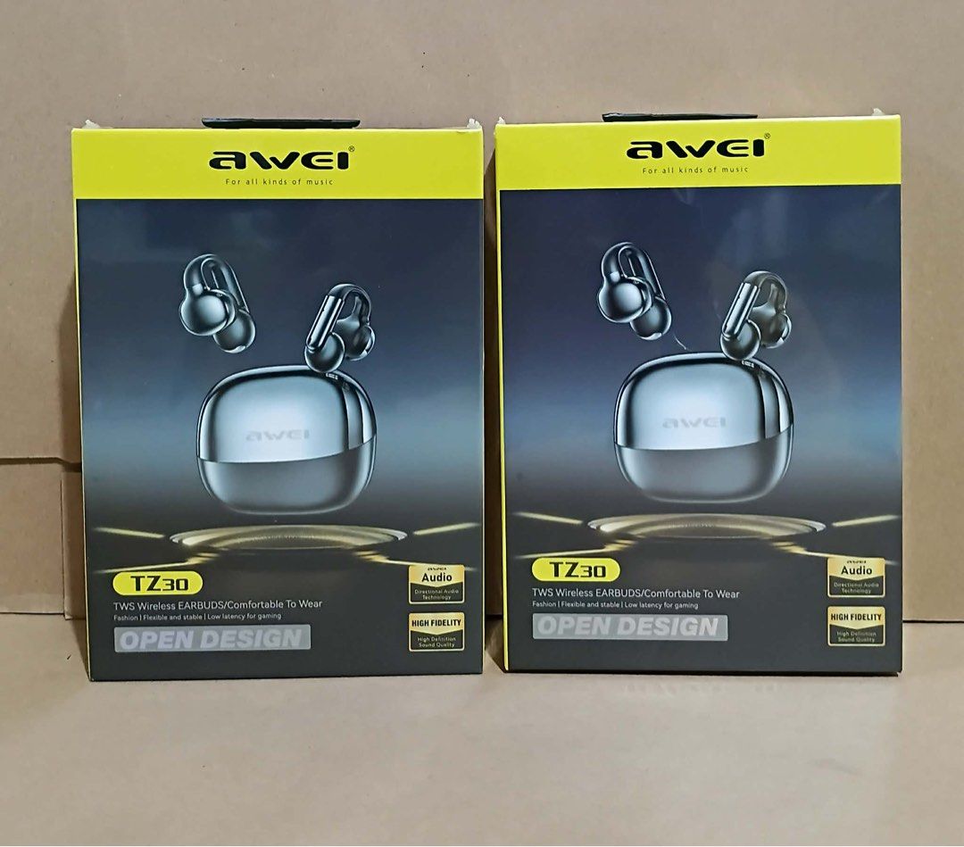 Awei TZ30 Open Ear Clip Wireless Earbuds (Category: Earphones) located in Manila. Submitted by mxrx_ (Listing ID 1426328931, Image 3). Description: .