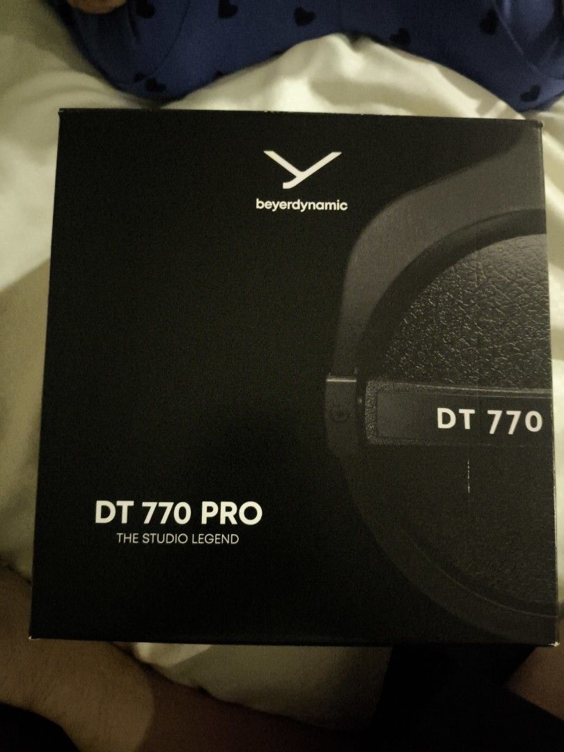 Beyerdynamic DT 770 Pro 80 ohm (Category: Headphones & Headsets) located in Makati City. Submitted by ilymove (Listing ID 1426332827, Image 2). Description: Dt770 pro 80 ohm only the box is there, no manual or anything else. it's used, the earpads are replaceable though and that's the only noticable flaw. everything else perfect. It sounds the same since I bought it.