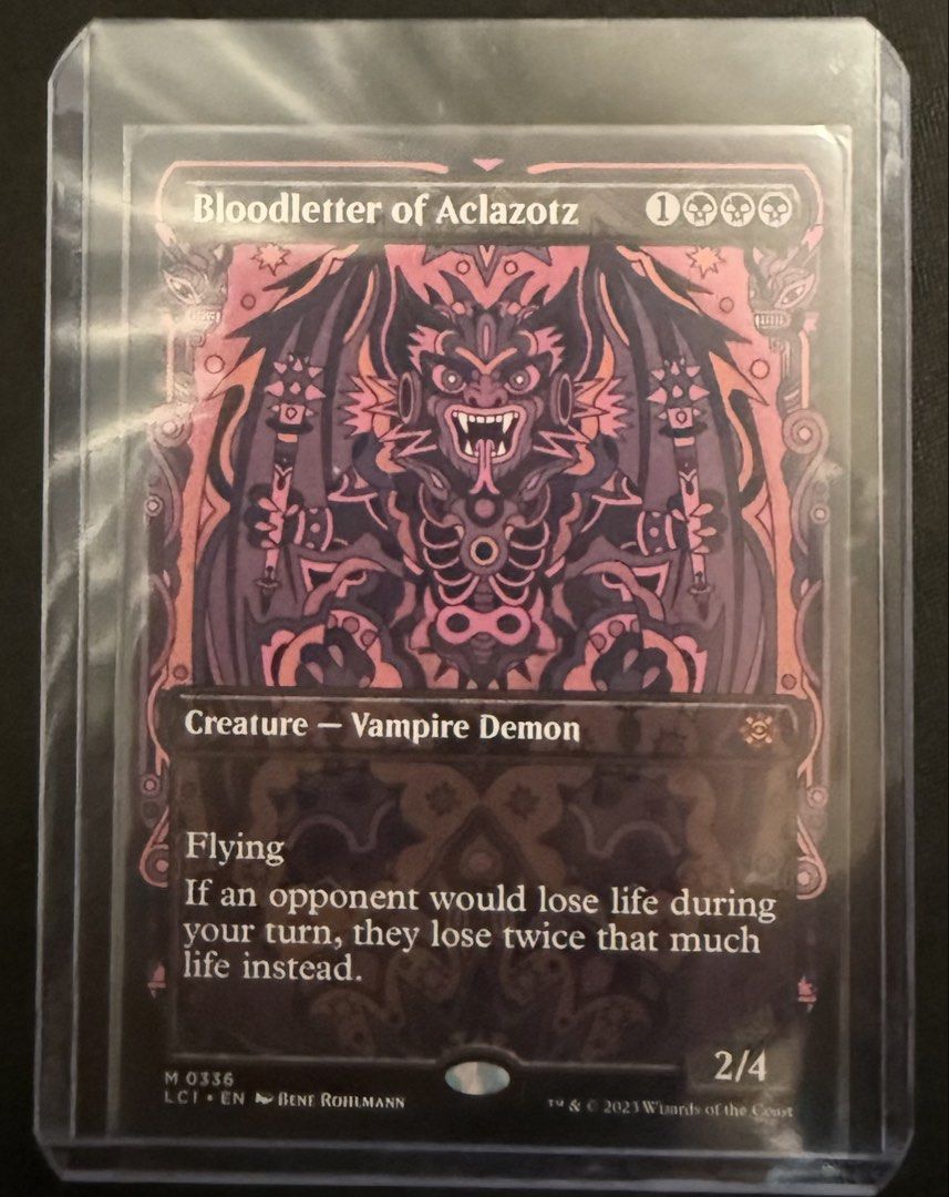Bloodletter of Aclazotz - Magic The Gathering Card, Hobbies & Toys ...