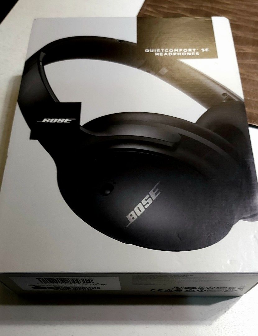 Bose QuietComfort SE Headphones (Category: Headphones & Headsets) located in Manila. Submitted by buddyvi (Listing ID 1426318956, Image 1). Description: Bose QuietComfort SE headphones, new in box. Genuine item bought in Australia. Rfs: Too many headphones already..