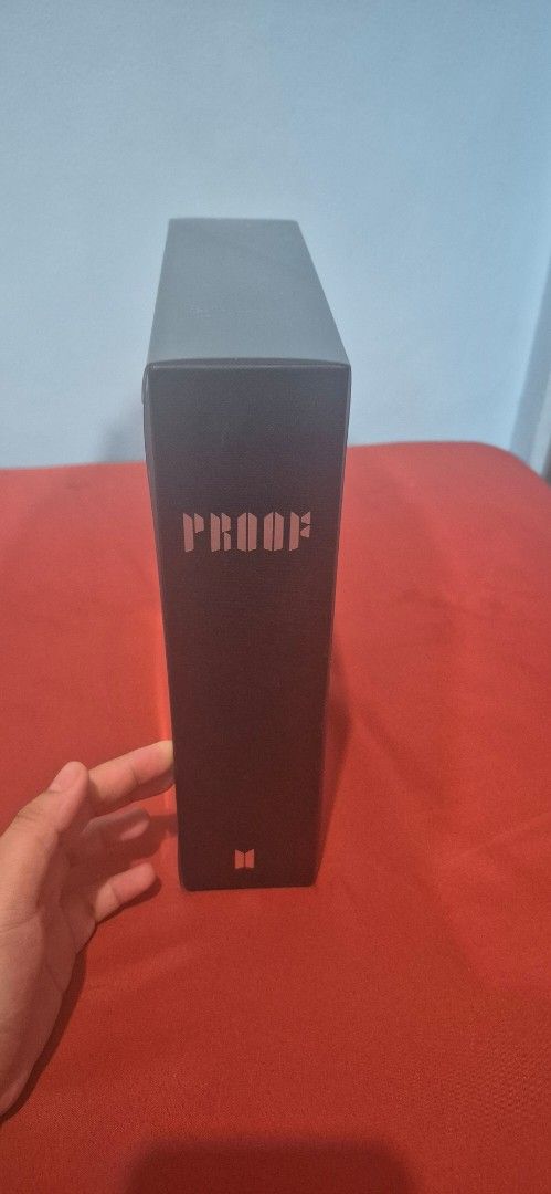 BTS Proof album — opened but still in great condition. (Category: CDs & DVDs) located in Manila. Submitted by alexisjules27 (Listing ID 1426343403, Image 2). Description: BTS Proof album — opened but still in great condition.”.