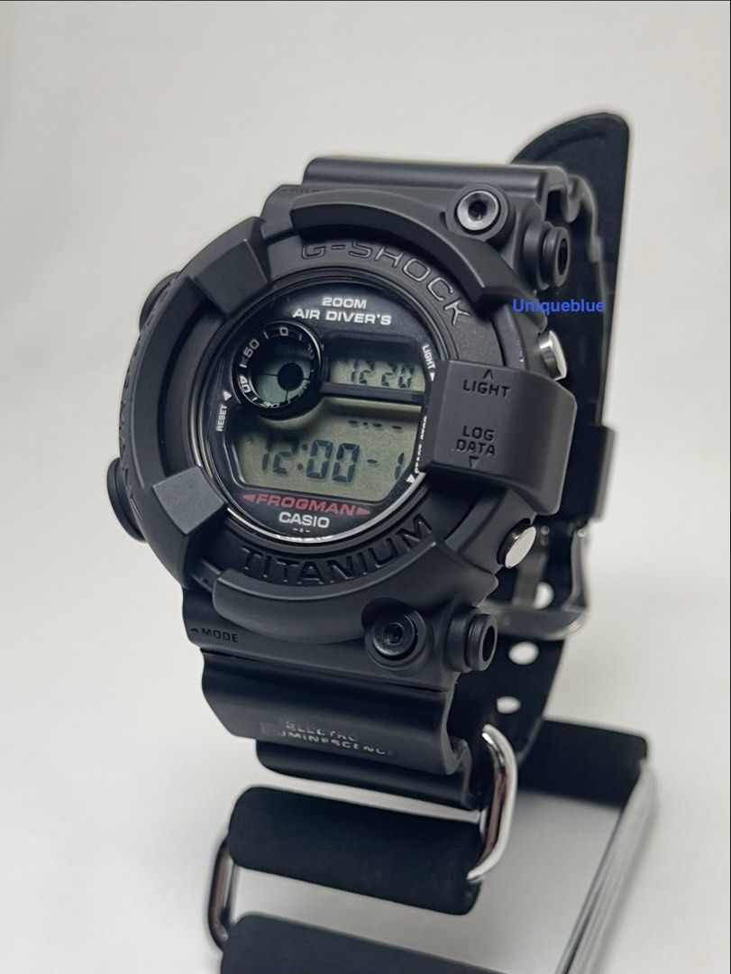 G-SHOCK FROGMAN DW8200Z-1T？ Sold” Casio G-Shock Frogman DW-8200 Z-1T Titanium Digital Dive