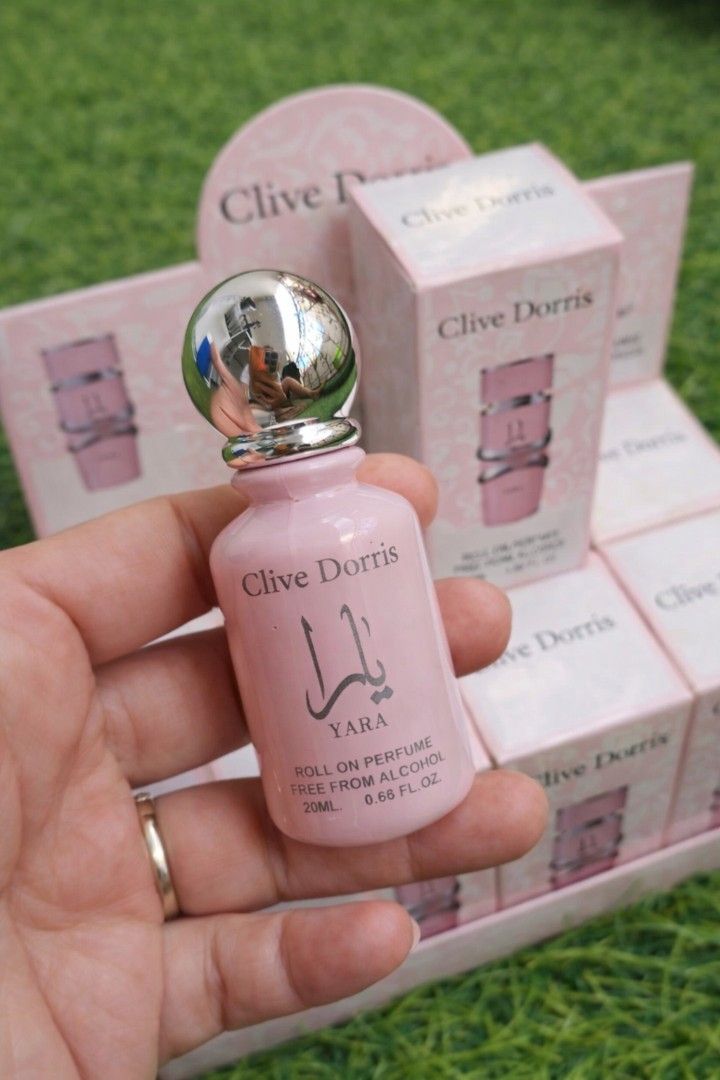 Clive Dorris Yara & Khamrah Roll-on Perfume (Category: Fragrance & Deodorants) located in Manila. Submitted by ana_essentials56 (Listing ID 1426239089, Image 2). Description: ✨ Available at ANA ESSENTIALS 🌸 Clive Dorris YARA & KHAMRAH Roll-On Perfume 💗 Oil-based 💗 Alcohol-Free 💗 Long-lasting fragrance 📦 20ML Roll-On Perfume Perfect for everyday use — small, handy, and smells amazing! 📩 Message us to order! 🛍️ Available now at Ana Essential