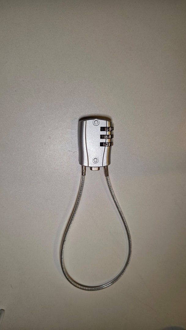 Combination Cable Lock405992805479239680