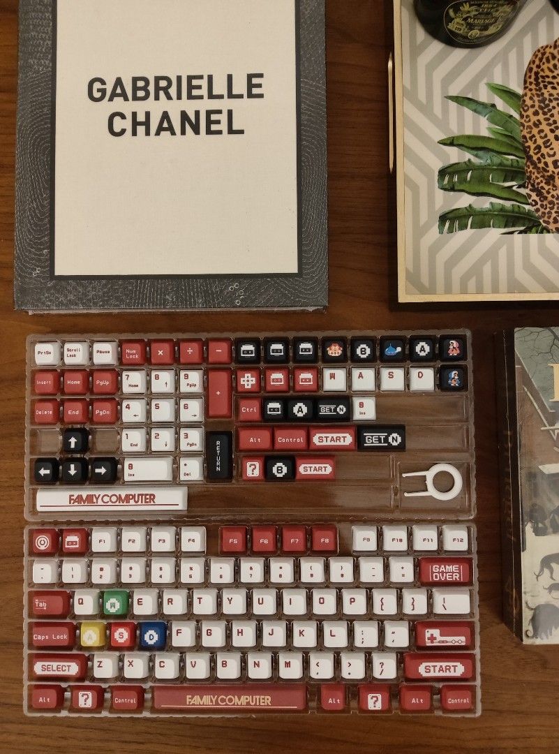 Custom Nintendo Retro Keyboard Keycaps Set455452211345500161