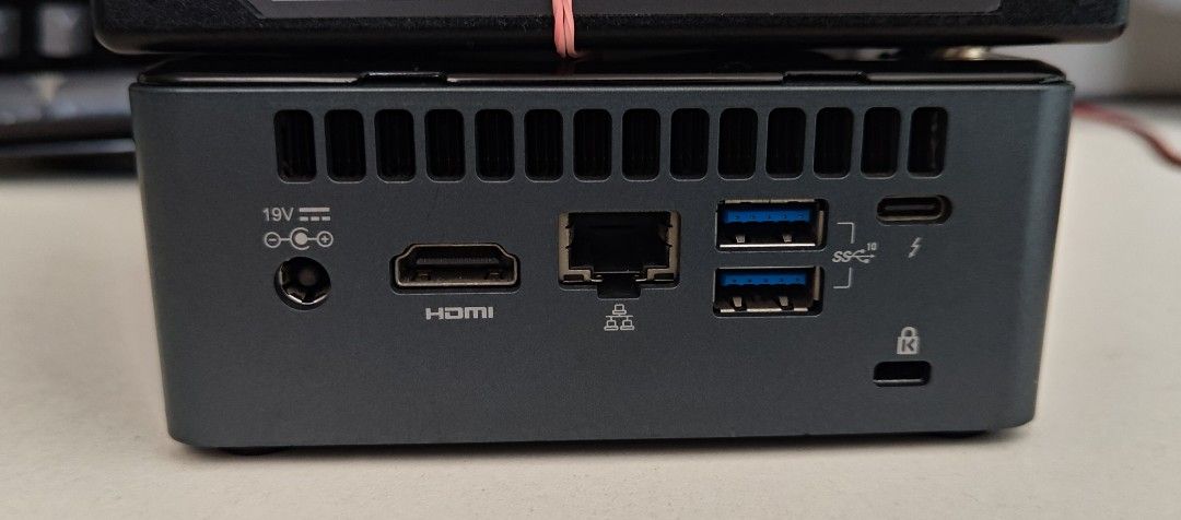 Dell Mini PC with Dell Mouse and Power Adapter (Category: Desktops) located in Makati City. Submitted by john1215cruz (Listing ID 1426242222, Image 2). Description: FS: 7,000 Pesos Only Intel Nuc PC 10th Gen i3 8GB DDR4 Memory 120GB SSD Storage Windows 11 Pro 64bit Hdmi Port, Thunderbolt Port NUC/Power Adapter Dell Wireless Mouse Bnew/Hdmi Cable Plug and Play! Monitor na lang need nyo. Taguig Location.
