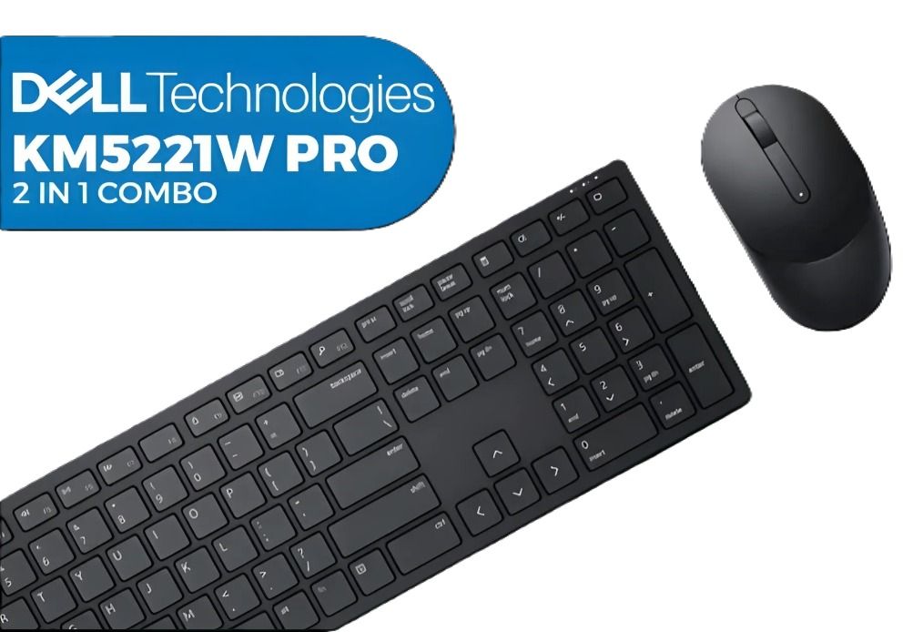 DeLL Pro Wireless Keyboard/Mouse - Brand New (Category: Computer Keyboard) located in Mandaluyong City. Submitted by mircomputer (Listing ID 1426233544, Image 1). Description: For Sale Brand New with box and accessories - Original DeLL Pro KM5221w Keyboard/Mouse Combo Set - single 2.4ghz USB wireless receiver - US standard Full size Keyboard with numpad - 12 programmable keys ( F1-F12) - Battery included - Compatible with any device ( Apple/windo
