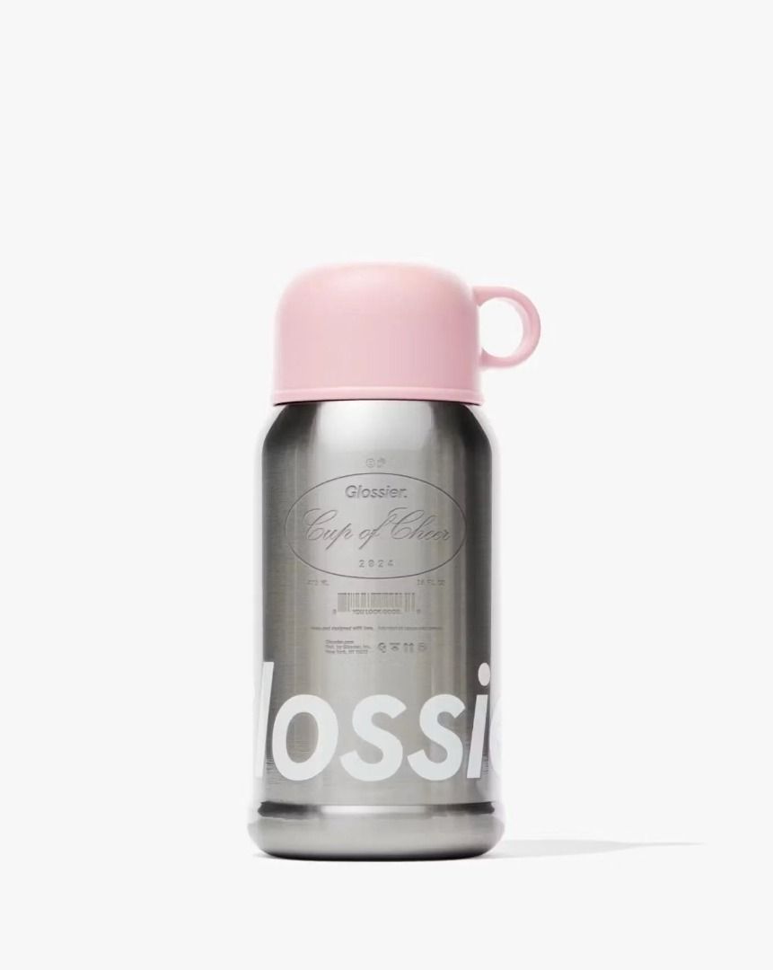 Glossier Holiday Tumbler (Category: Water Bottles & Tumblers) located in Cainta. Submitted by neoheromails (Listing ID 1411246700, Image 1). Description: - Glossier Holiday Tumbler - Holiday exclusive - With drawstring bag - Price non negotiable.