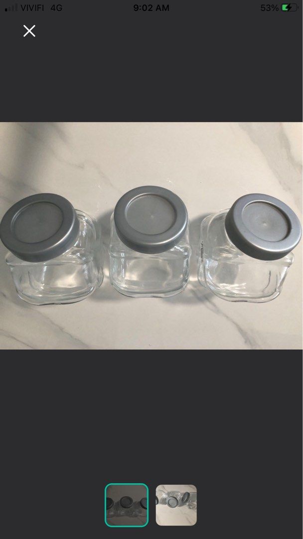 IKEA Glass Jar x 3452848119889285120