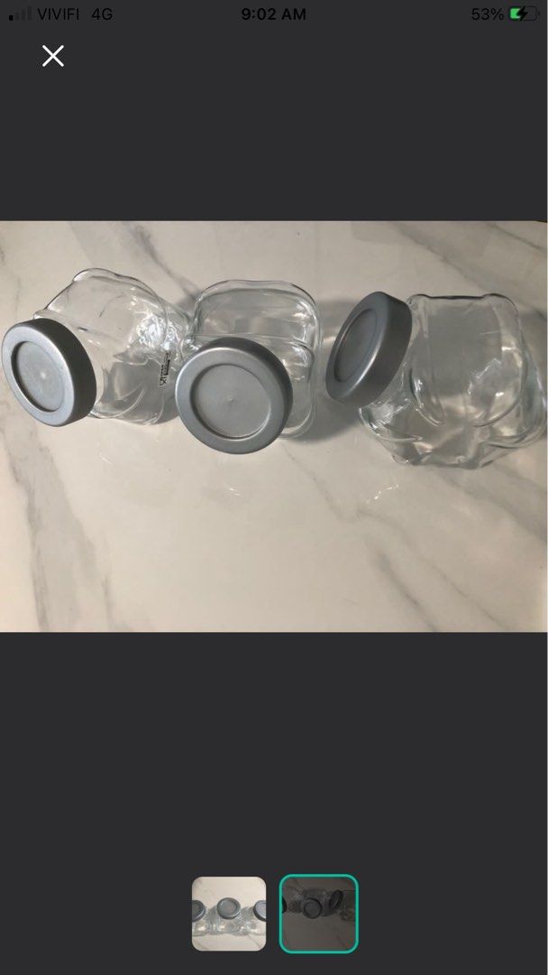 IKEA Glass Jar x 3452848119889285121