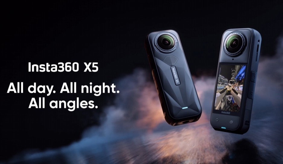 Insta360 X5 8K 360 Action Camera - Midnight Black (BRAND NEW Lucky Draw ...