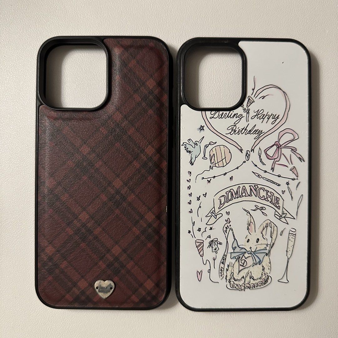 iphone 12 pro max cases (Category: Cases & Sleeves) located in General Trias. Submitted by misasells (Listing ID 1426345706, Image 1). Description: first slide: 100 php ea second slide: 100 php third slide: sold t. wf wild flower bunny plaid ribbon cherry.