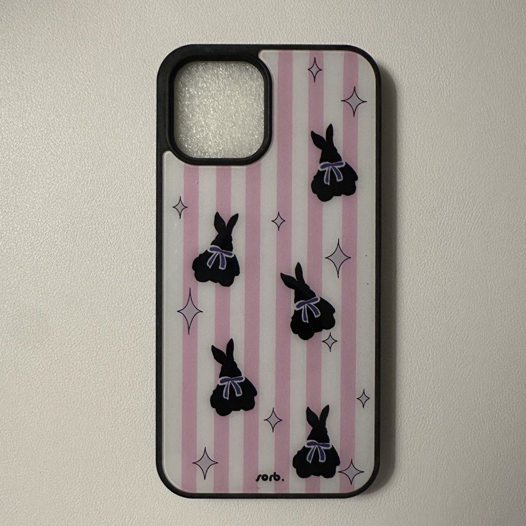 iphone 12 pro max cases (Category: Cases & Sleeves) located in General Trias. Submitted by misasells (Listing ID 1426345706, Image 2). Description: first slide: 100 php ea second slide: 100 php third slide: sold t. wf wild flower bunny plaid ribbon cherry.