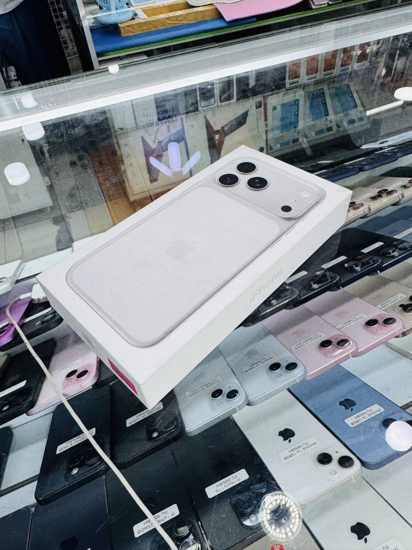 iPhone 17 Pro Max 256GB Openline Brand New Sealed (Category: iPhone 17 Series) located in San Juan City. Submitted by Khalidmgdla08 (Listing ID 1426320856, Image 2). Description: FOR SALE | TRADE/SWAP Price: 81,500 On hand: iPhone 17 Pro Max✔️ 256GB ✔️ OPENLINE ✔️ 100% Batt health ✔️ NTC APPROVED ✔️ 100% Original ✔️ 100% Makinis ✔️ 100% Smooth ✔️ NOT REFURB ✔️ NO HIDDEN ISSUES ✔️ NEVER BEEN REPAIRED ✔️ TEST TO SAWA✔️ FREE 3-UTOOLS ✔️ ANY MODEL OF