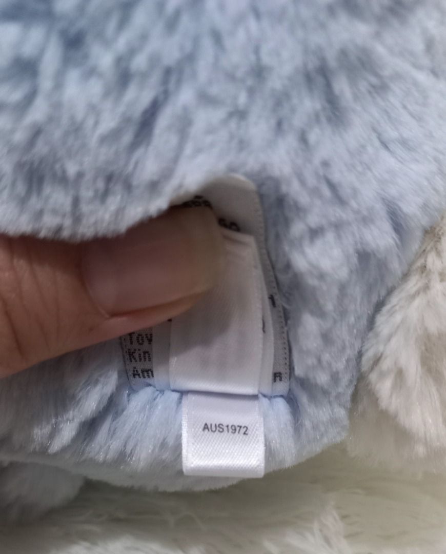 Jellycat Bashful Blue Bunny( available 2pcs)(Medium) (Category: Plushies & Soft Toys) located in Taguig. Submitted by phlercollections (Listing ID 1426226533, Image 2). Description: Adorable Jellycat Bashful Bunny is a soft and cuddly plush toy. It features long, floppy ears and a sweet pink nose. The bunny is a light blue color and has a fluffy texture. Perfect for snuggling or as a decorative piece in a nursery or bedroom..