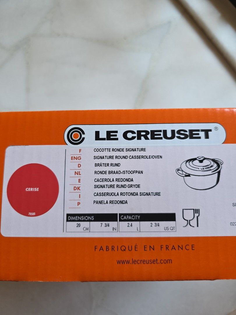 Le Creuset Signature Round 20cm453289636675594242