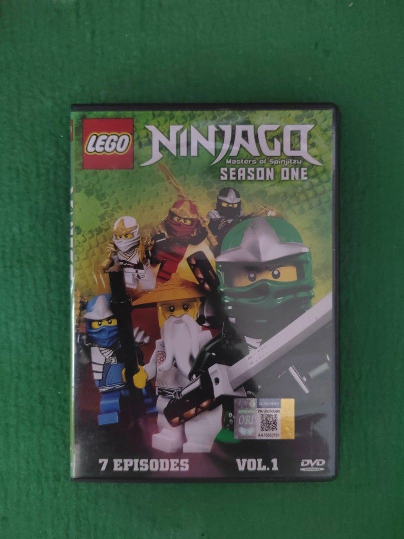 LEGO Ninjago Masters of Spinjitzu Season One Vol. 1 DVD, Hobbies & Toys ...