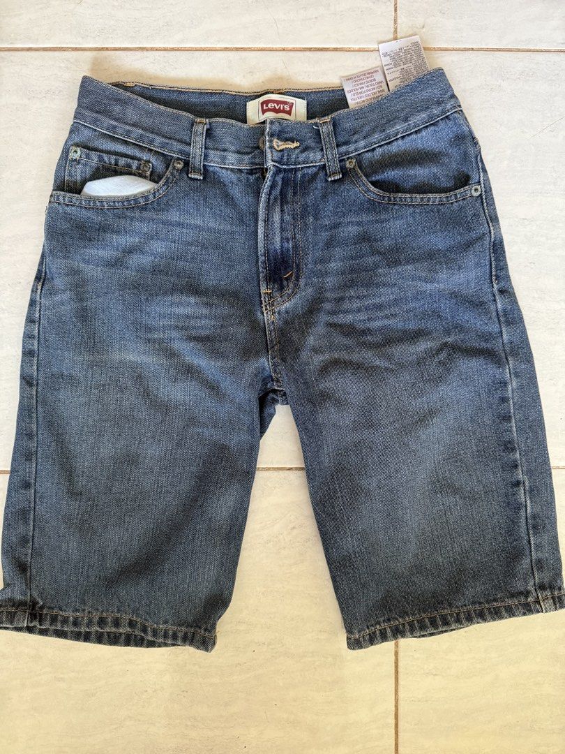 Levi's 505 Denim Shorts - 14 Reg (Category: Shorts) located in Panglao. Submitted by whatsdbuzz (Listing ID 1426270915, Image 1). Description: Authentic Levi's 505 Boys denim shorts Size 14 reg w27.