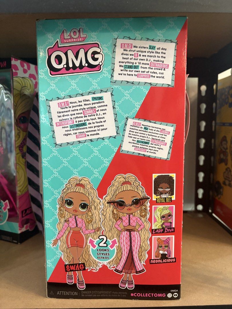 LOL Surprise OMG Swag Doll (Category: Kids Toys) located in Cebu City. Submitted by corporalsel (Listing ID 1426237622, Image 2). Description: -brandnew never opened -mint quality -2 outfits.