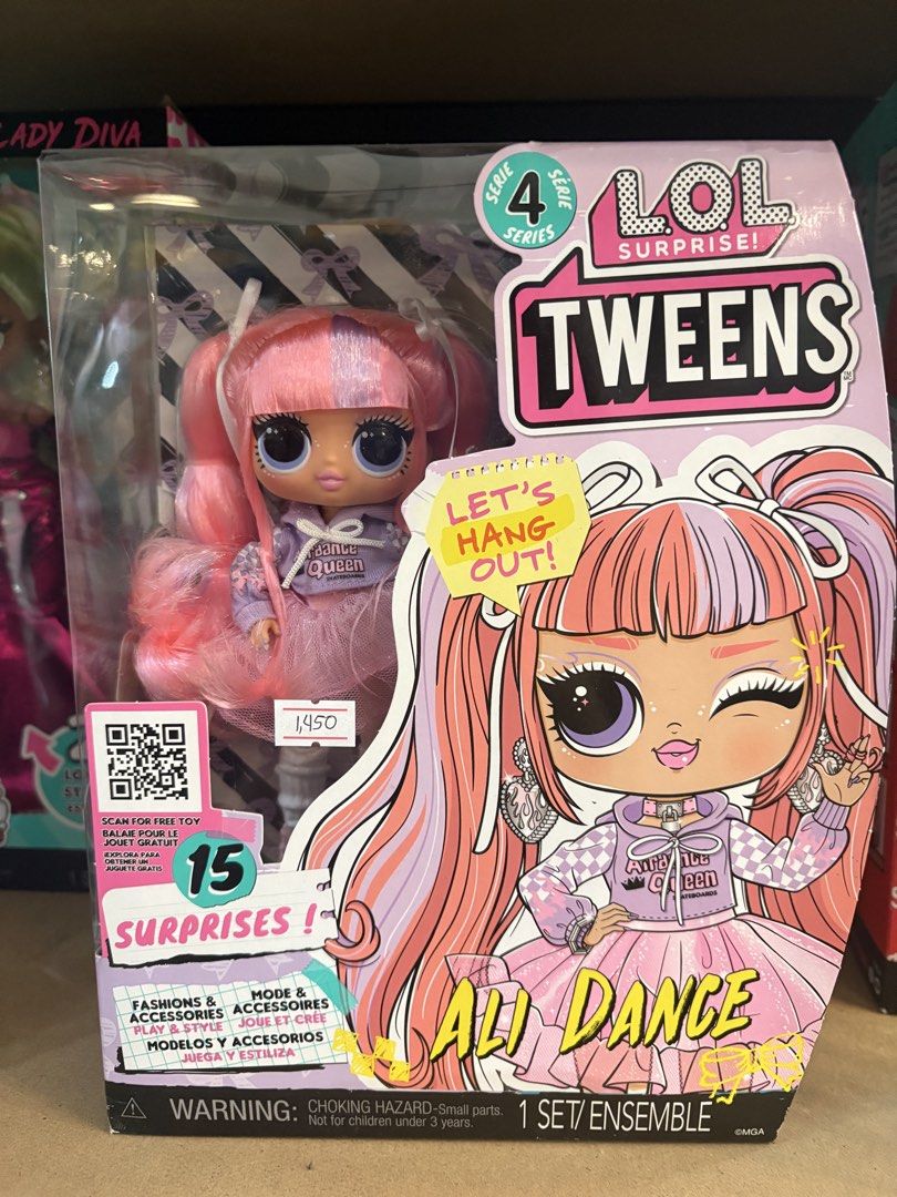 LOL Surprise Tweens Ali Dance Series 4 (Category: Kids Toys) located in Cebu City. Submitted by corporalsel (Listing ID 1426237607, Image 1). Description: -brand new, never unboxed -mint quality.