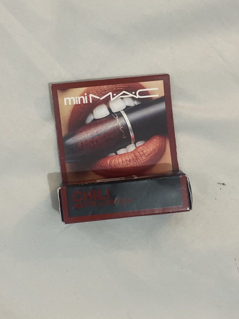 Mac Mini Matte Lipstick (Category: Makeup) located in Makati City. Submitted by odimails (Listing ID 1426233429, Image 1). Description: 🌟 Mac Mini Matte Lipstick in Chili 🌟 never used 🌟 location: Makati City / Parañaque City 🌟 same day delivery/gogo express/j&t 🌟 dm for more details!.