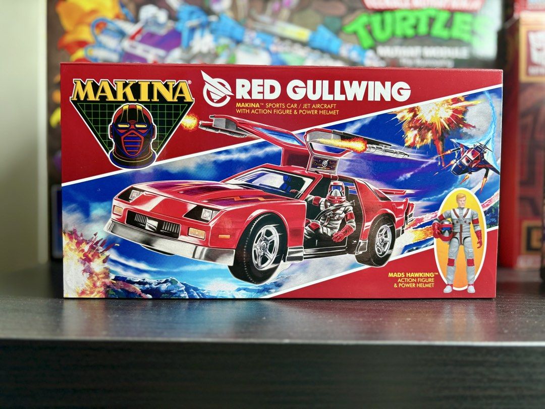 Makina Red Gullwing (MASK Thunderhawk) (Category: Designer & Blind Box Toys) located in San Antonio. Submitted by josephnieva (Listing ID 1282167976, Image 1). Description: Brandnew Ramen Toy Makina Red Gullwing “MASK Thuderhawk” Sold out mostly everywhere ₱8,990 Toys are at Robin’s Hobby Shop at 3F Shopesville Plus, Greenhills, San Juan. For more info on availability and best price, head on to Robin’s Hobby Shop or contact them on mobile, Facebo